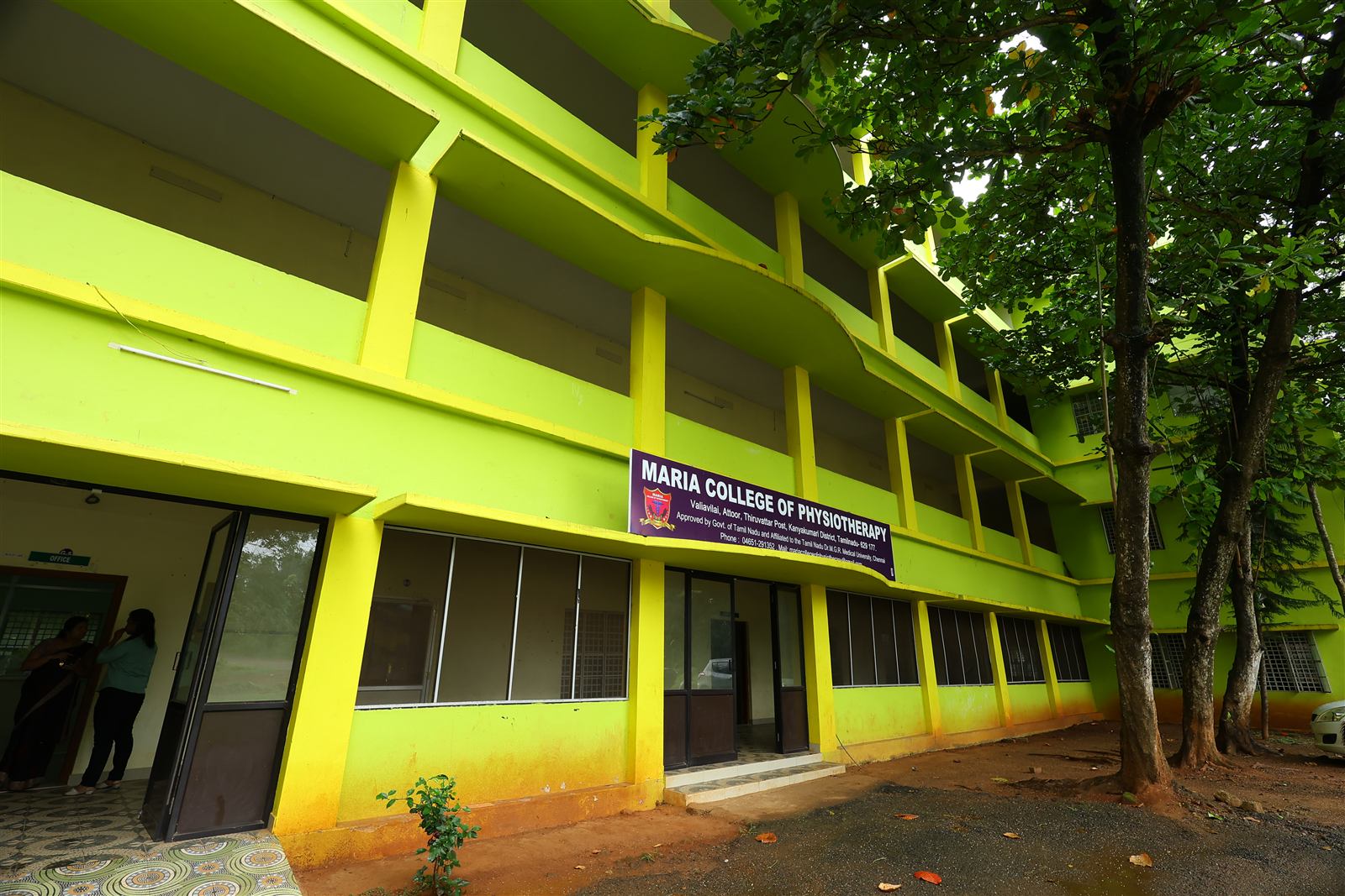 Maria College of Physiotherapy campus building, Valiavilai, Attoor