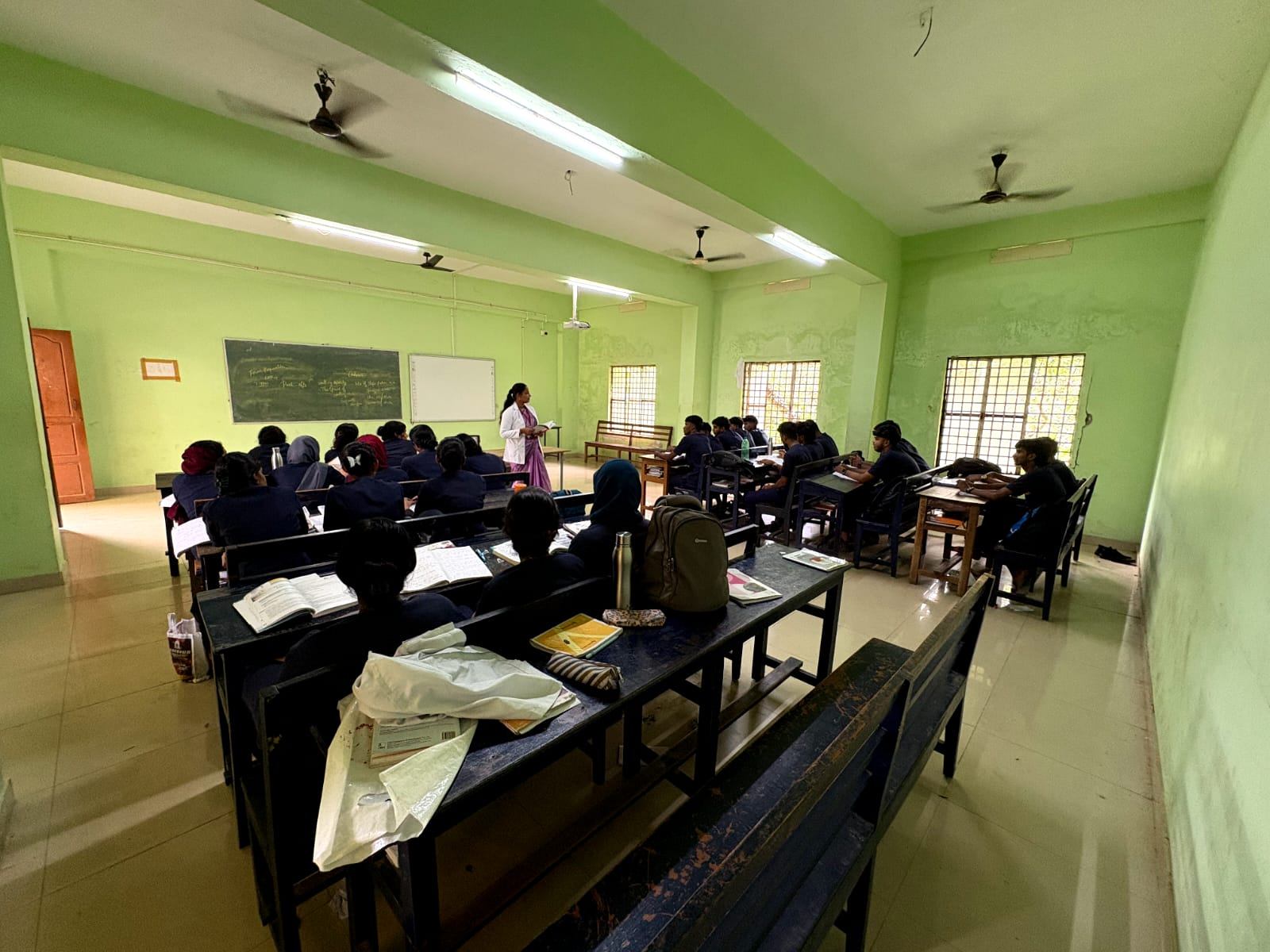 Smart classroom session at Maria College of Physiotherapy