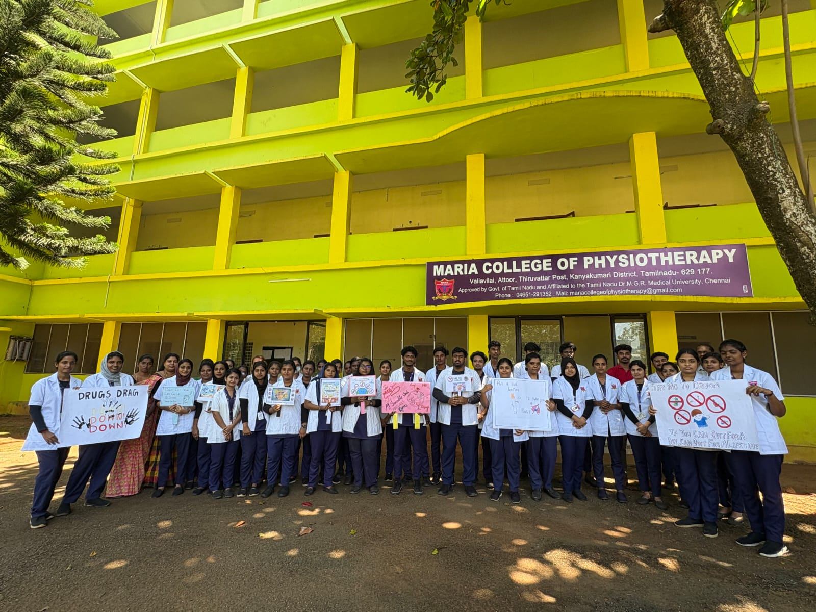 Health awareness campaign by students